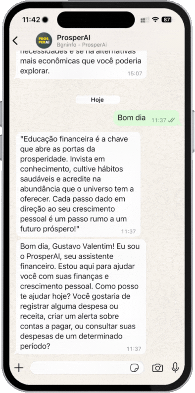 Lembretes Inteligentes - ProsperAI