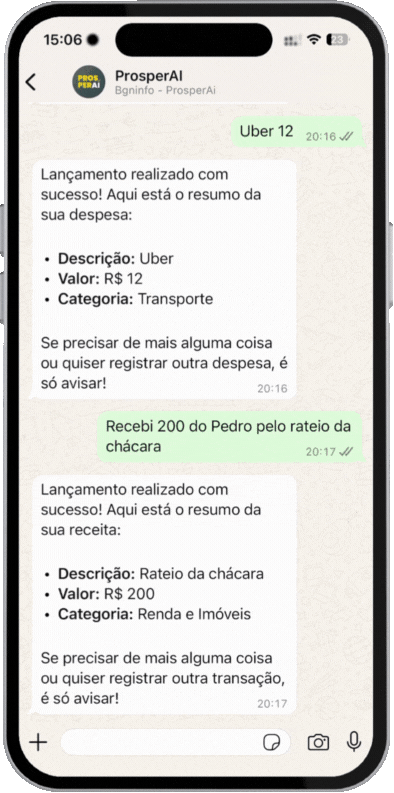 Relatórios Detalhados e Visuais - ProsperAI
